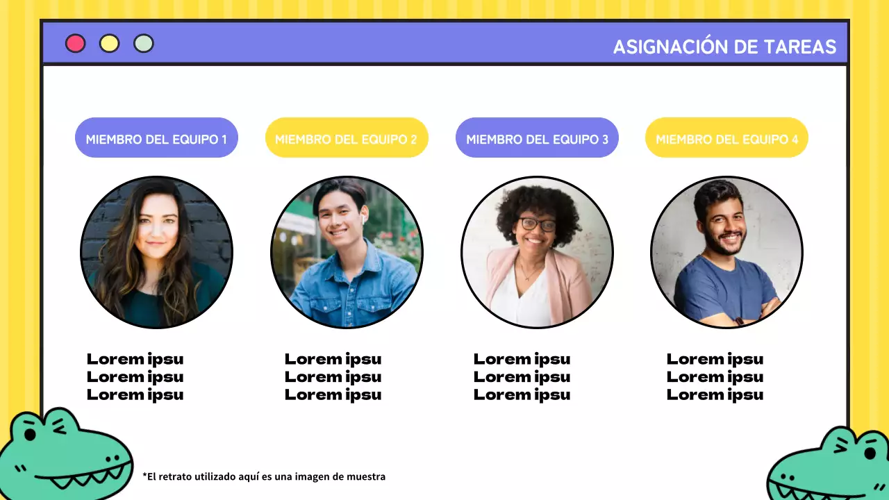 Informe de notas de estudio sobre el marketing de moda en amarillo y morado