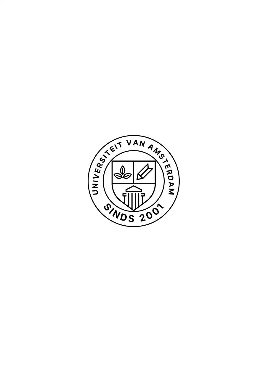 Lijst met symbool voor universiteitslogo
