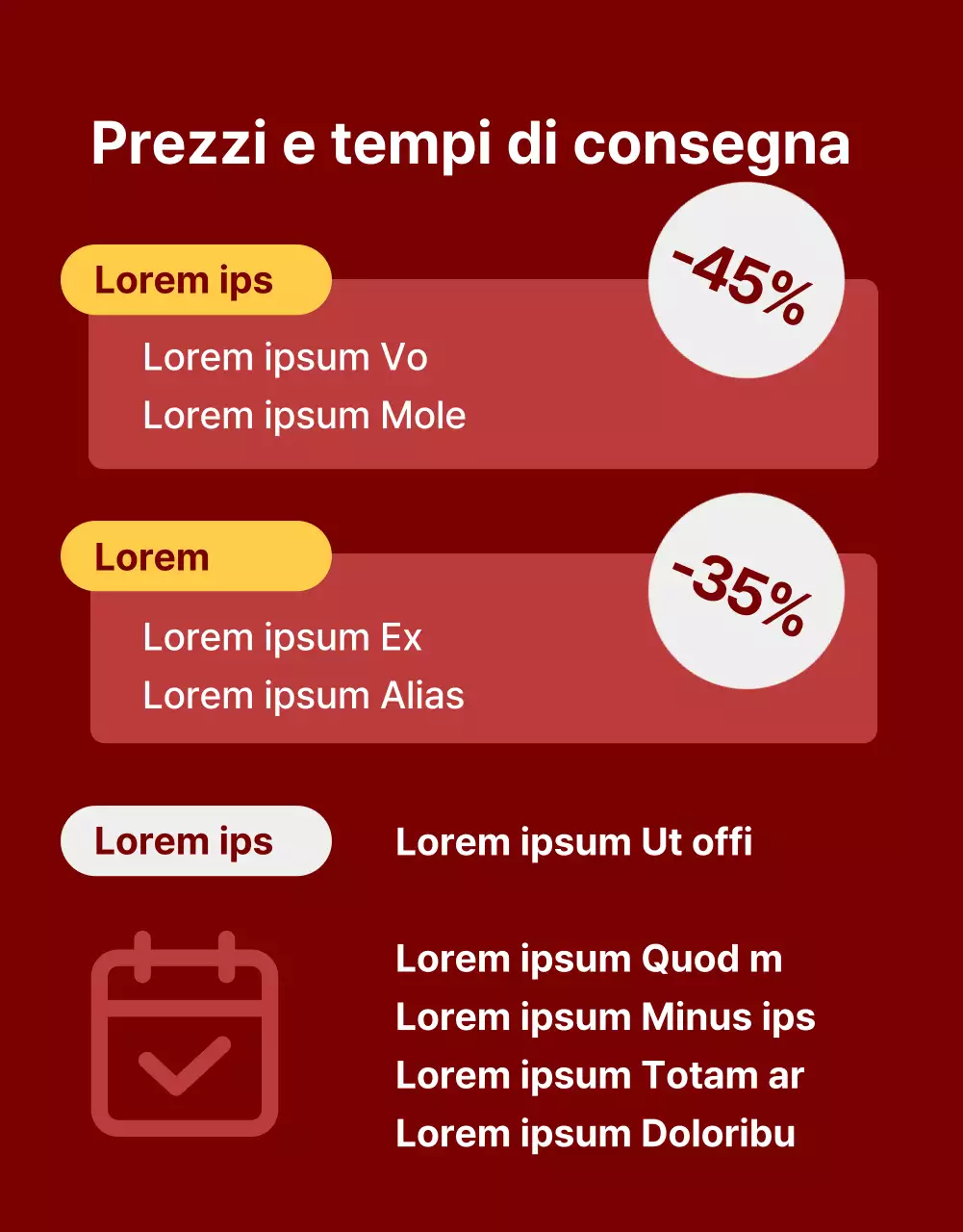 Rosso, semplice descrizione del prodotto elettronico