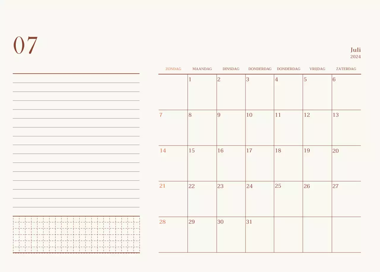 Emotionele fotolay-out voor café in beige en bruin