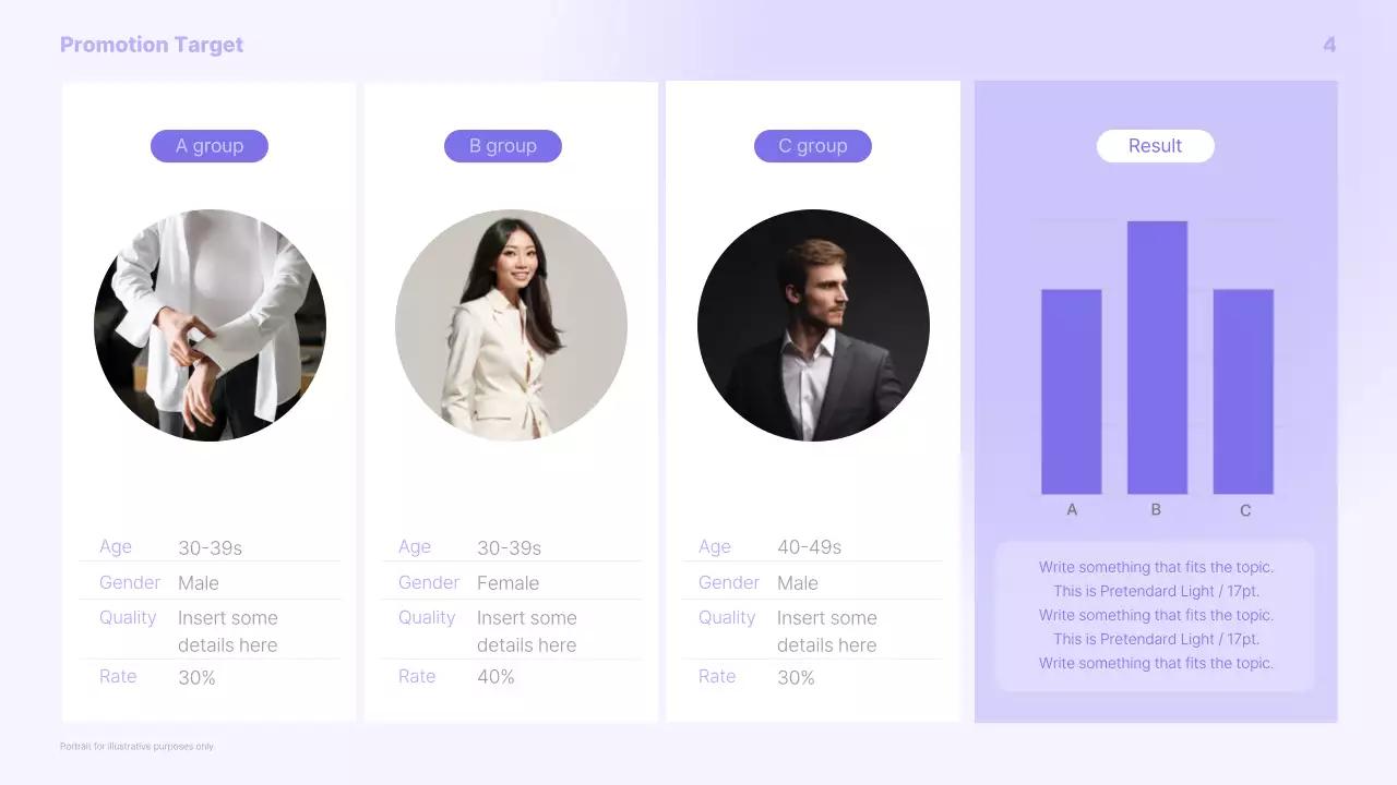 Purple Minimal Promotion Presentation