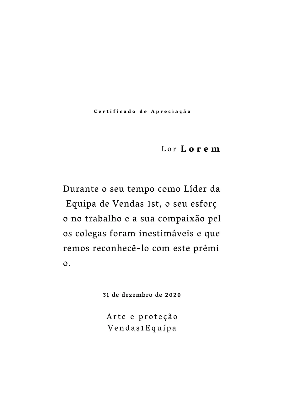 Conceber notas de agradecimento