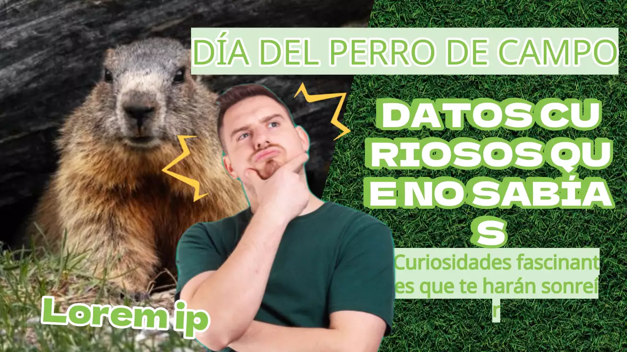 Datos curiosos verdes y amarillos del Día de la Marmota Introducción