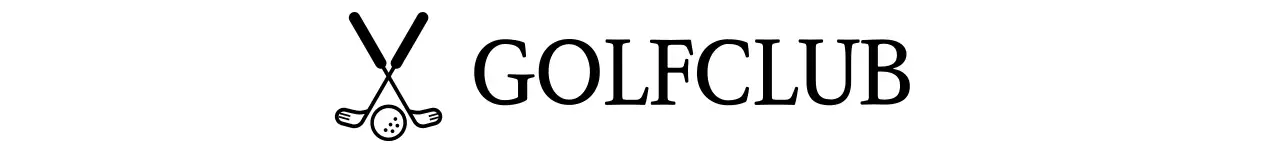 Een golfclub met klasse met golfillustraties