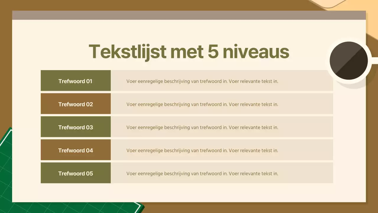 Een gezellige kantoormedewerker in kaki en bruin Business Report