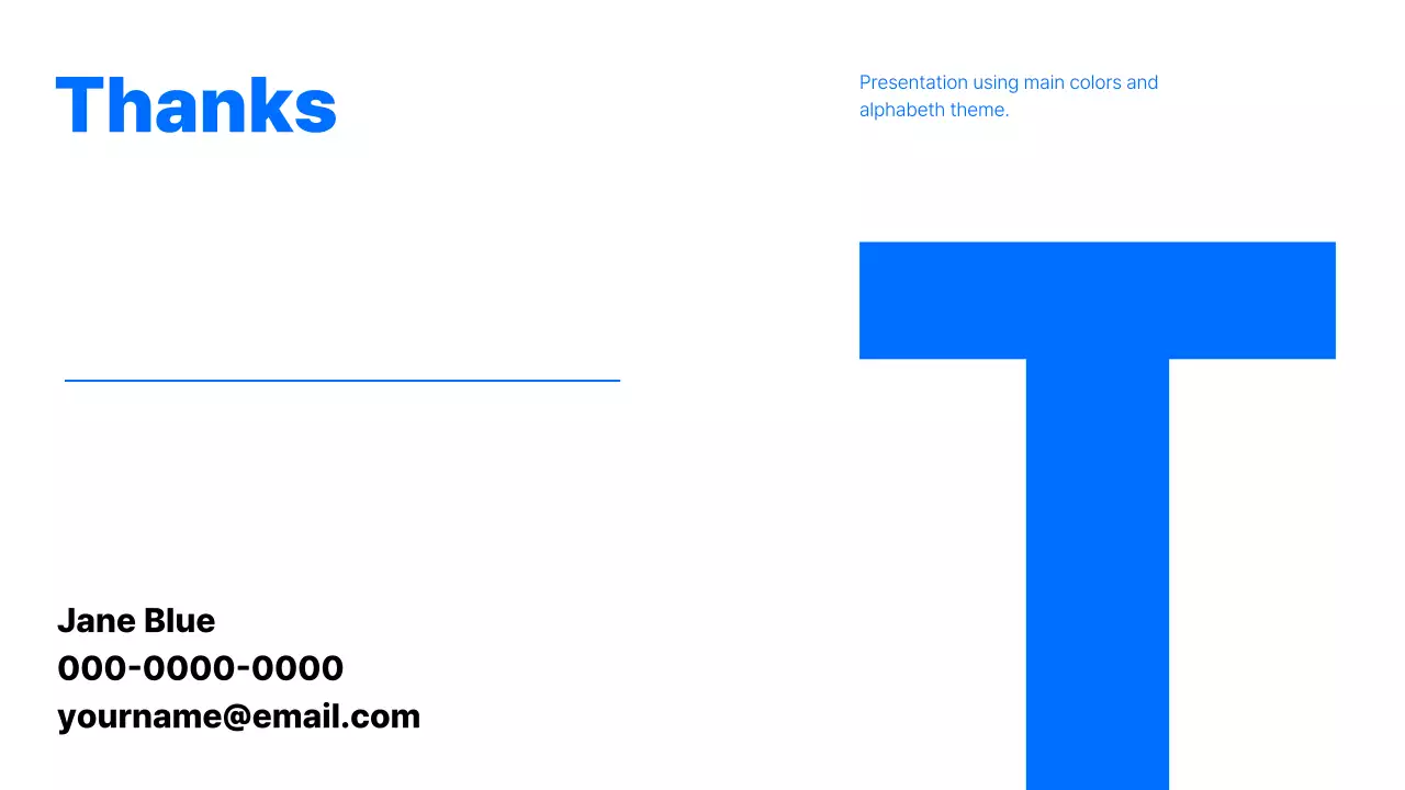 Blue Modern Portfolio Presentation