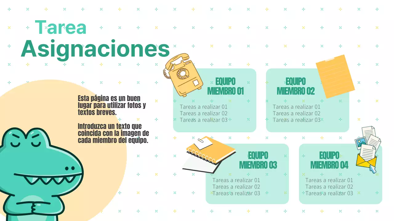 Informe sobre notas de marketing Kitsch en blanco y menta