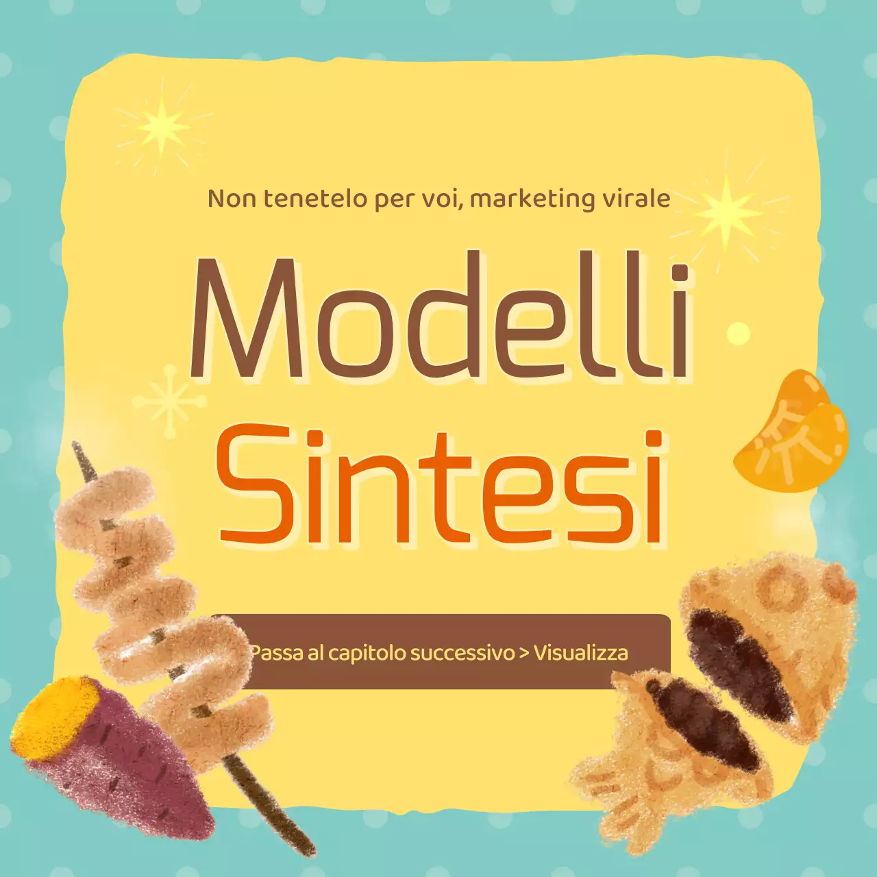 Un'accogliente pubblicità invernale di marketing virale in menta e marrone