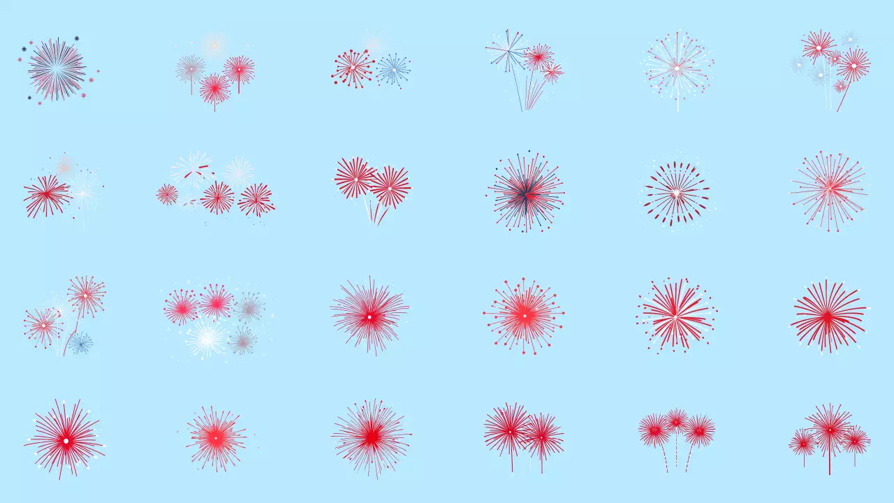 Red Festive New Year Invitation Presentation