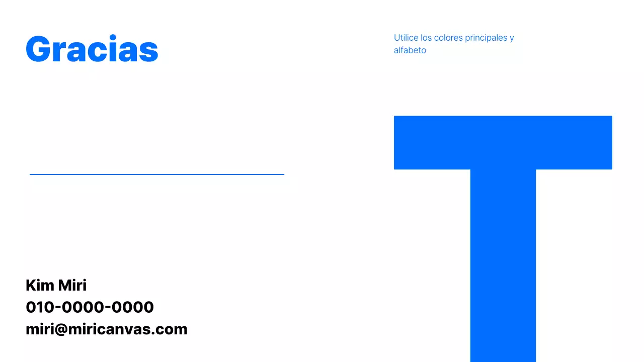 Cartera profesional sencilla con fondo azul