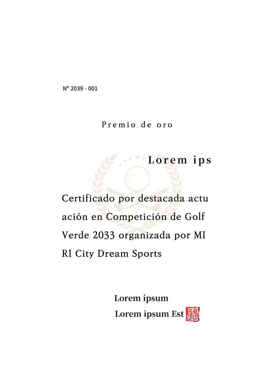 Premios deportivos con Golf Illustrated para un toque de clase