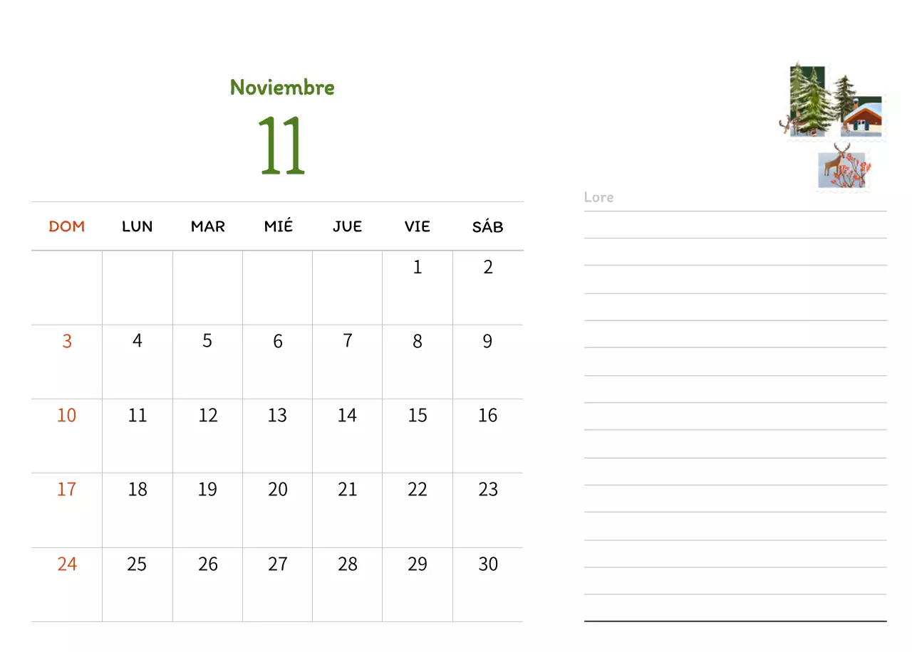 Ilustraciones de sellos con un concepto cálido