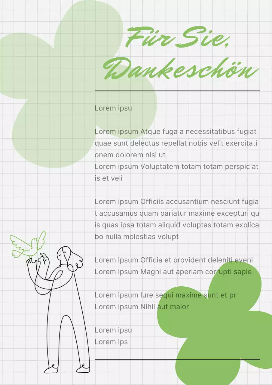 Moderne Briefeinladung in Chartreuse und Grau