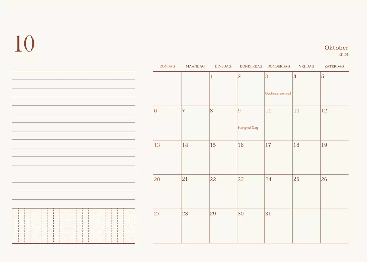 Emotionele fotolay-out voor café in beige en bruin