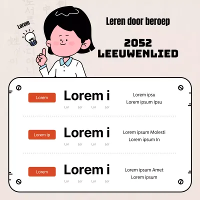 Schattige beige en zwarte job-specifieke leeuwinpaaltjes