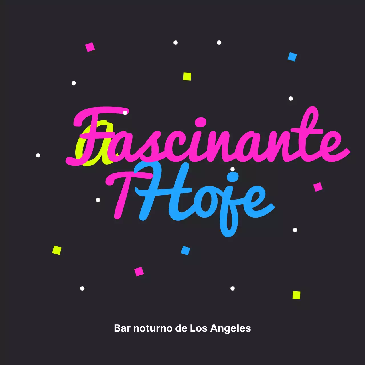 Designs que se destacam com tipografia colorida