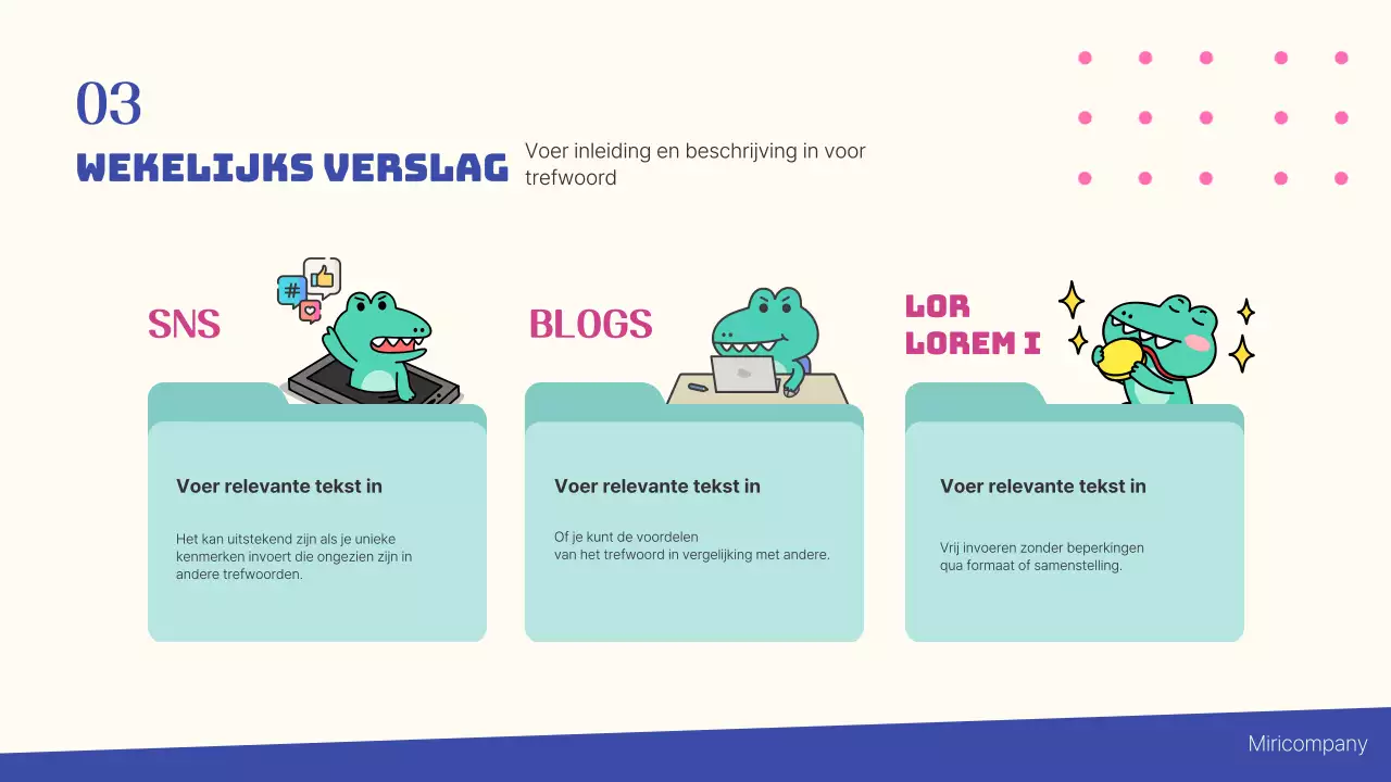 Blue and Mint Simple Marketing Study Notes Report