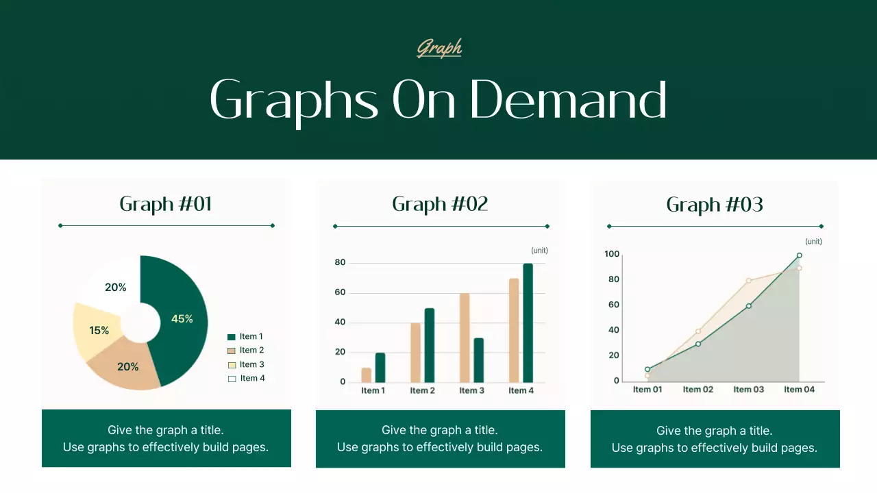그린 전통 크리스마스 프레젠테이션