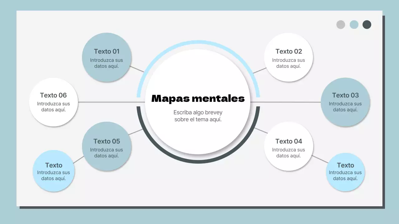 Informe de diseño multipágina clásico en azul cielo y blanco