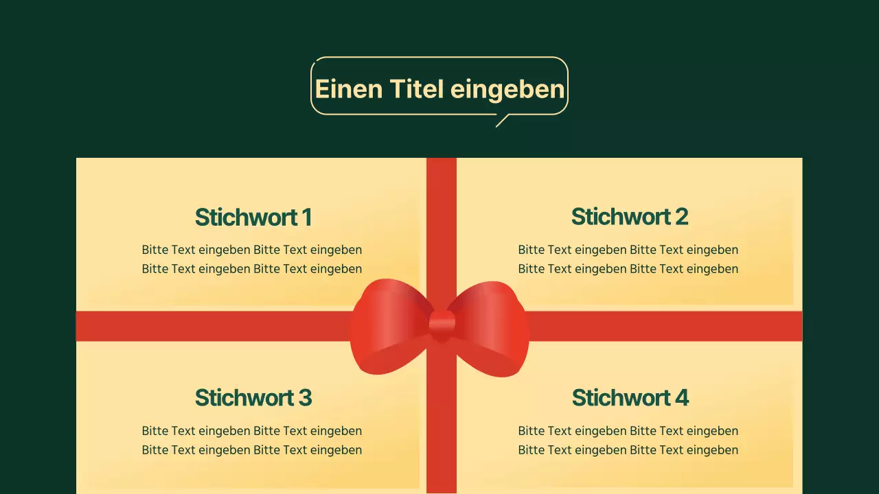 Ein minimalistisches grün-gelbes Tutorial zum Thema Freiwilligenarbeit