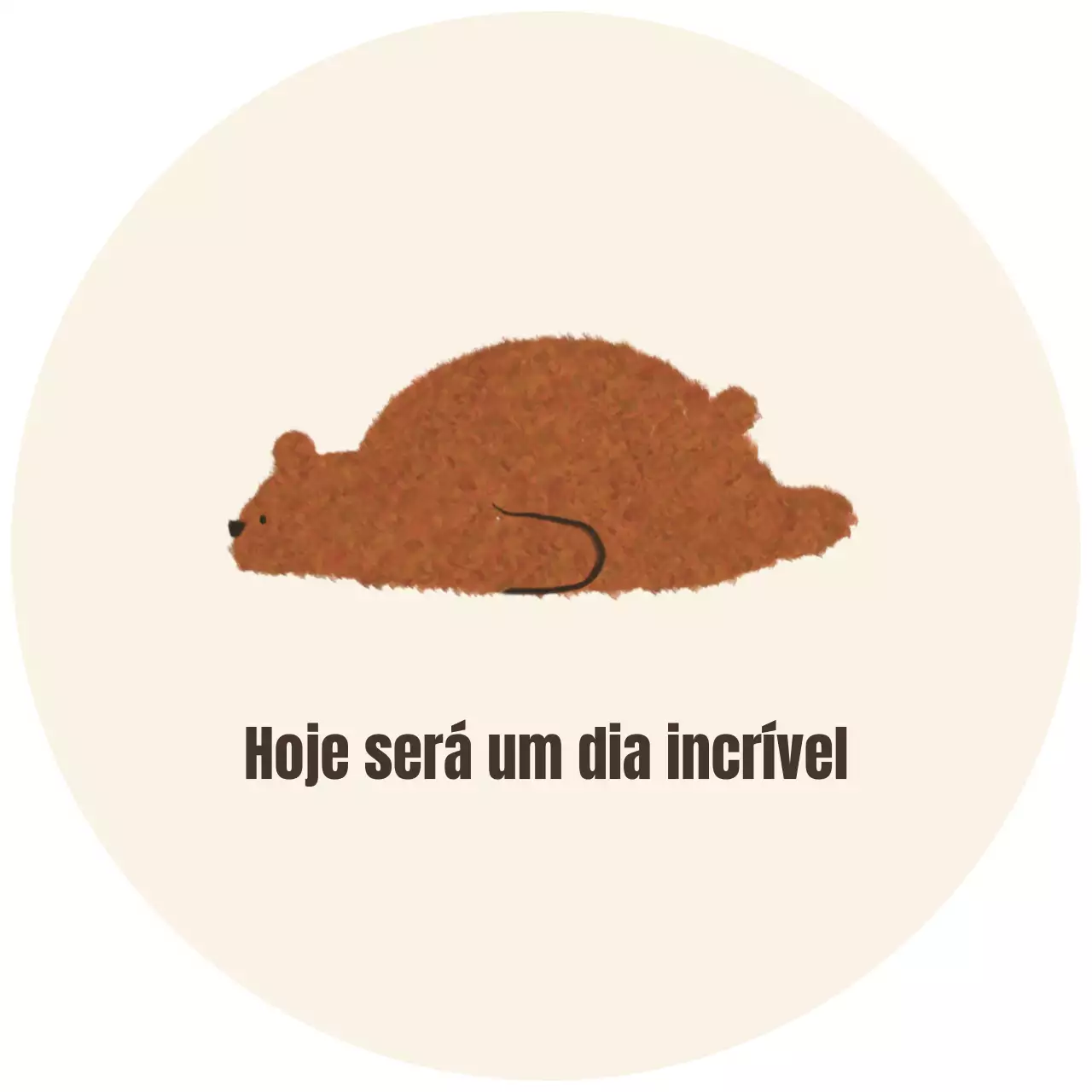 Um café giro, de inspiração vintage, com personagens de ursos pintados à mão
