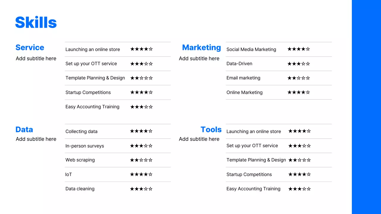 Blue Modern Portfolio Presentation