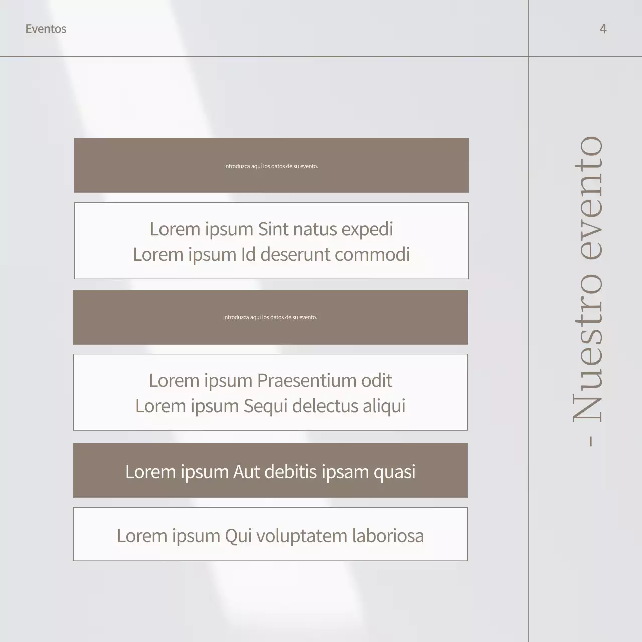 Promocionar una marca de cafetería moderna en beige y marrón