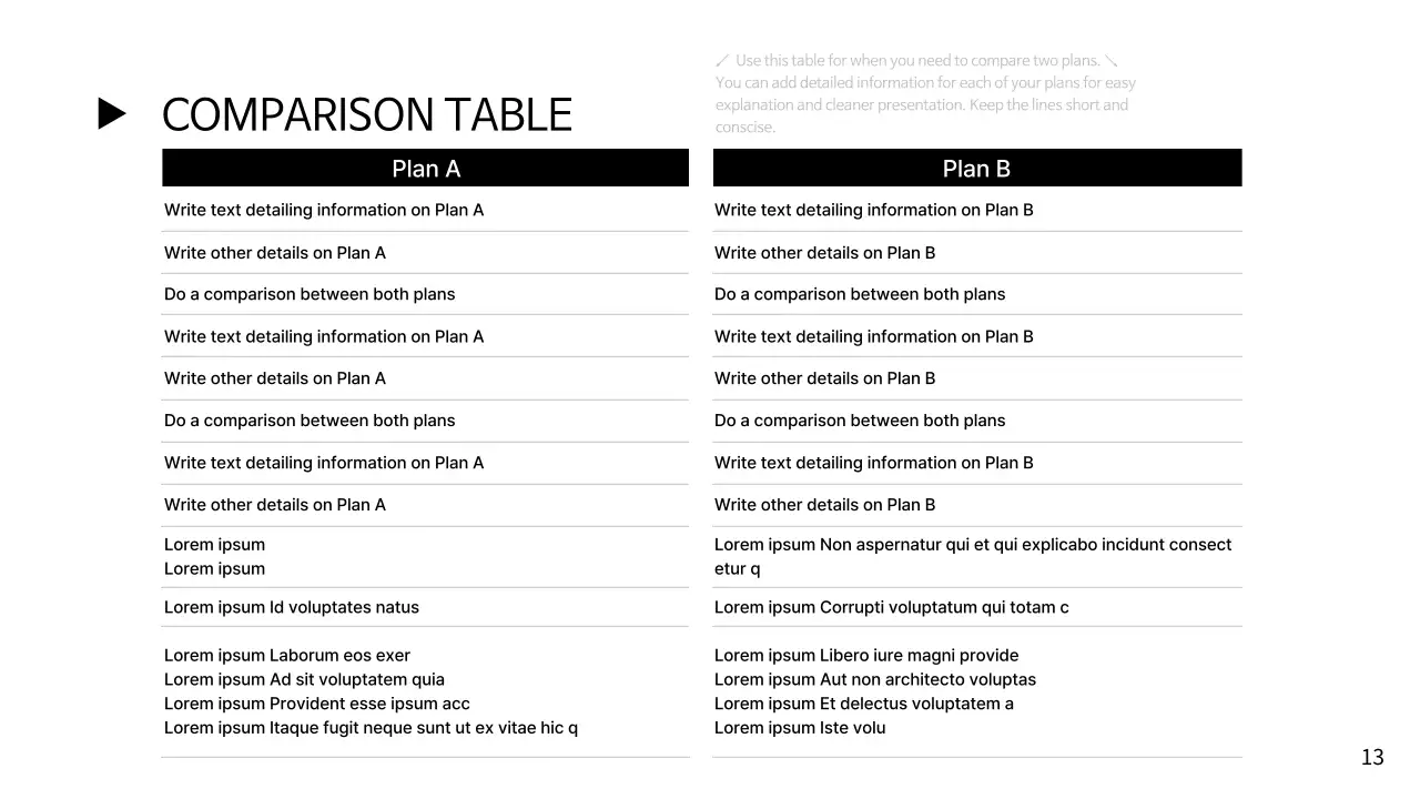 White Professional Business Plan Presentation
