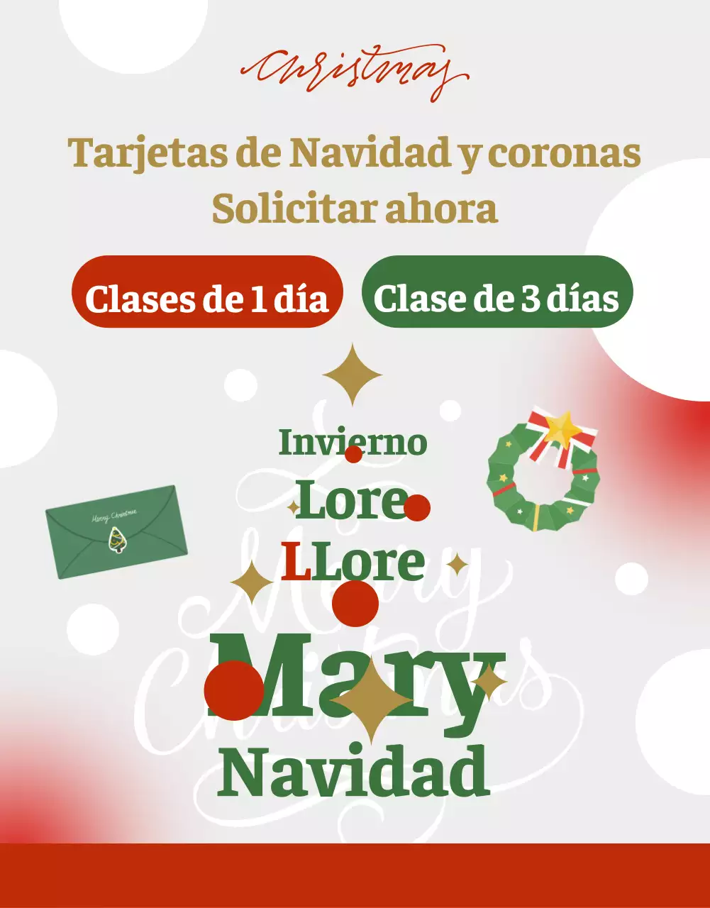 Promueva una agenda navideña gris y acogedora