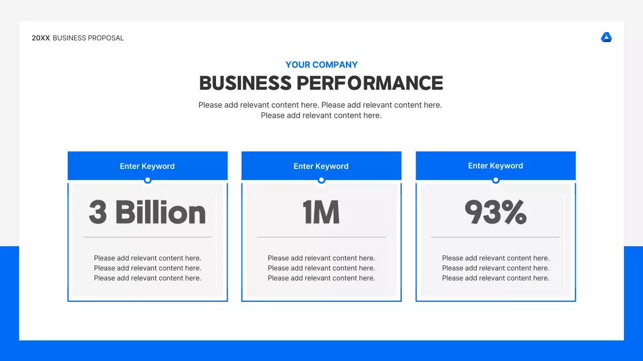 Blue Professional Business Proposal Presentation