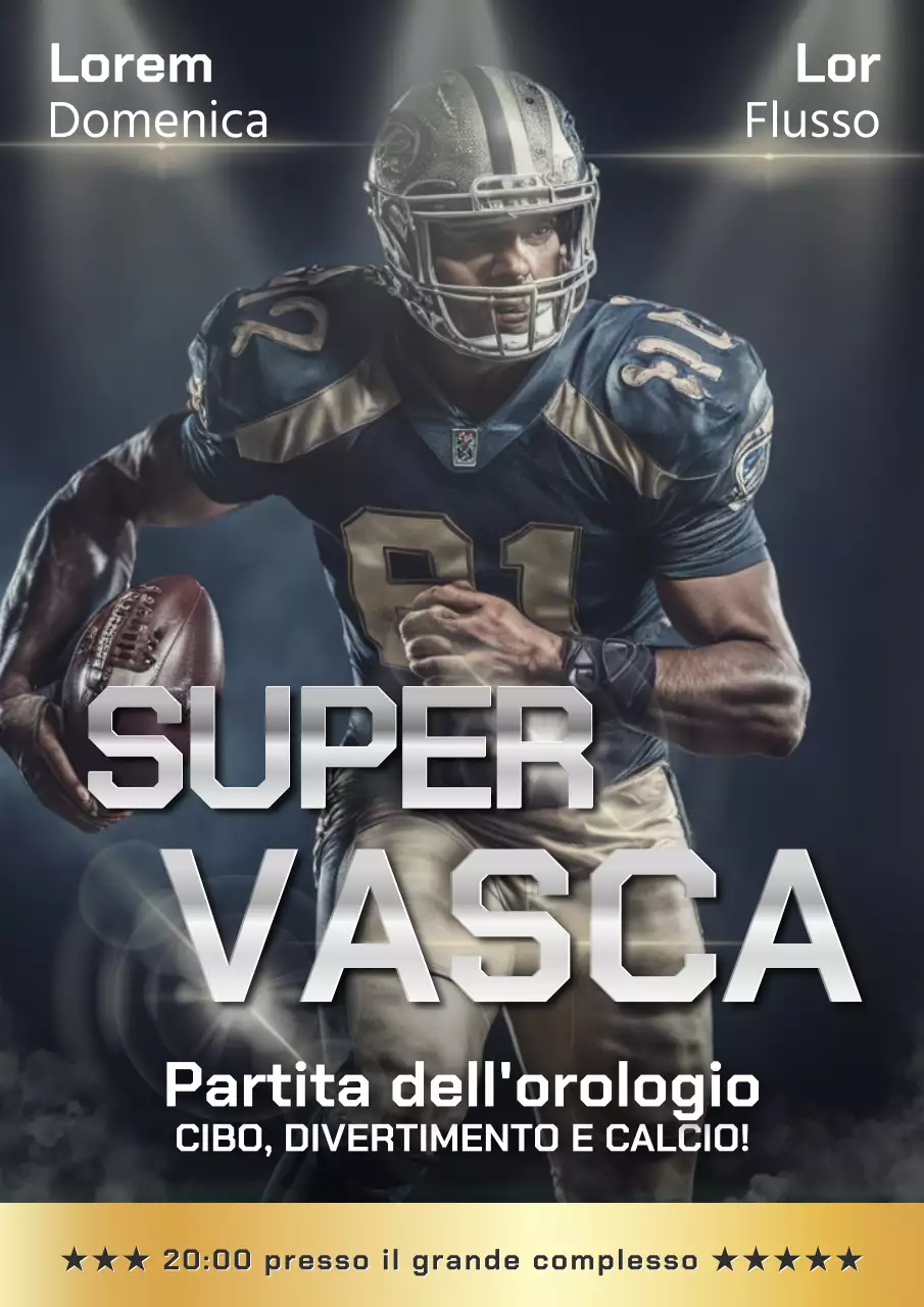 Promuovete una festa glamour per la visione del baseball in argento e oro