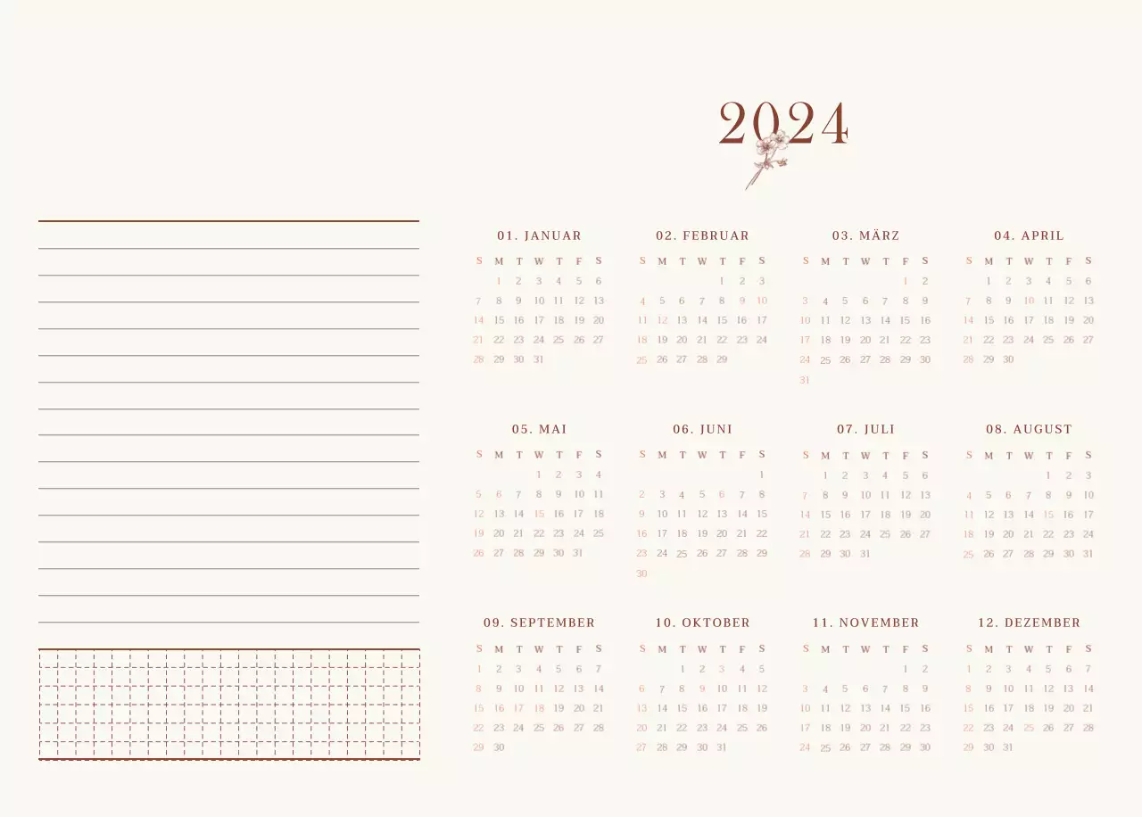 Emotionales Cafe-Fotolayout in Beige und Braun