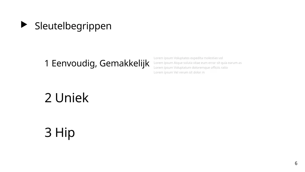 Een wit, eenvoudig strategie-adviesrapport