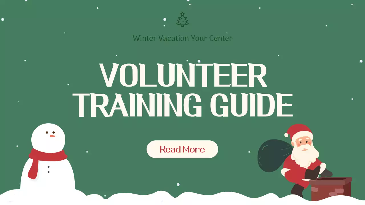 그린 전통 자원봉사 가이드 프레젠테이션