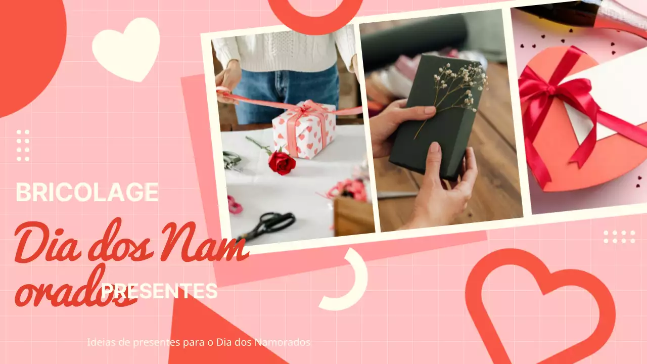 Propostas simples de bricolage para o Dia dos Namorados em cor-de-rosa