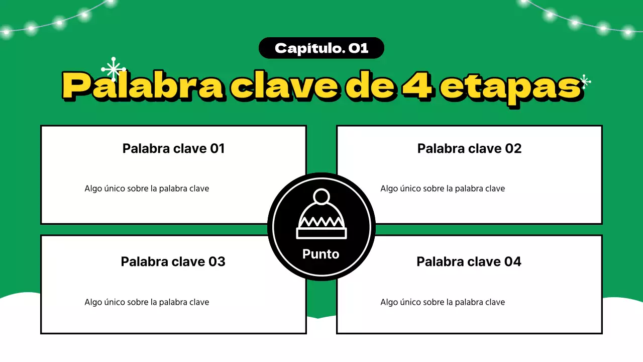 Moderno material de formación para voluntarios de invierno con fondo rojo