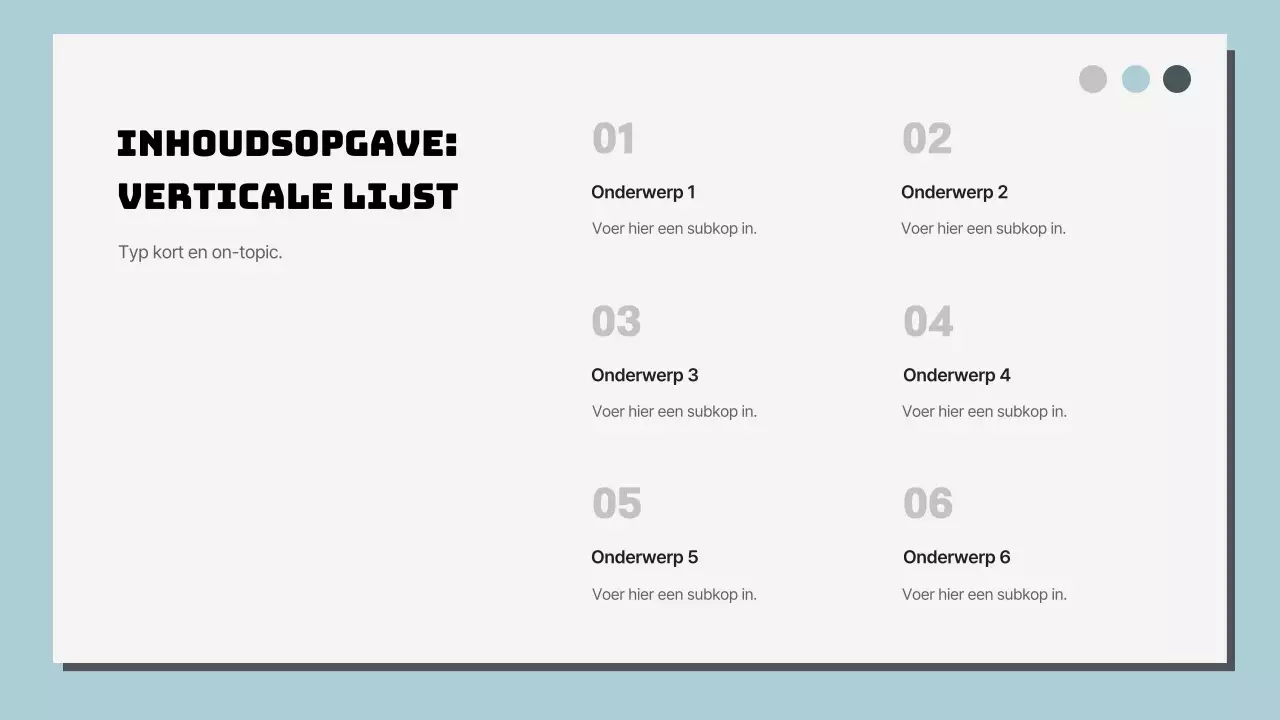 Hemelsblauw en Wit Klassiek Rapport met meerdere pagina's