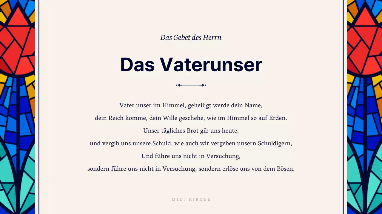 Ein Leitfaden für einfache Gottesdienste in Marineblau und Beige