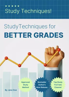 Blue Modern Study Guide Book Cover