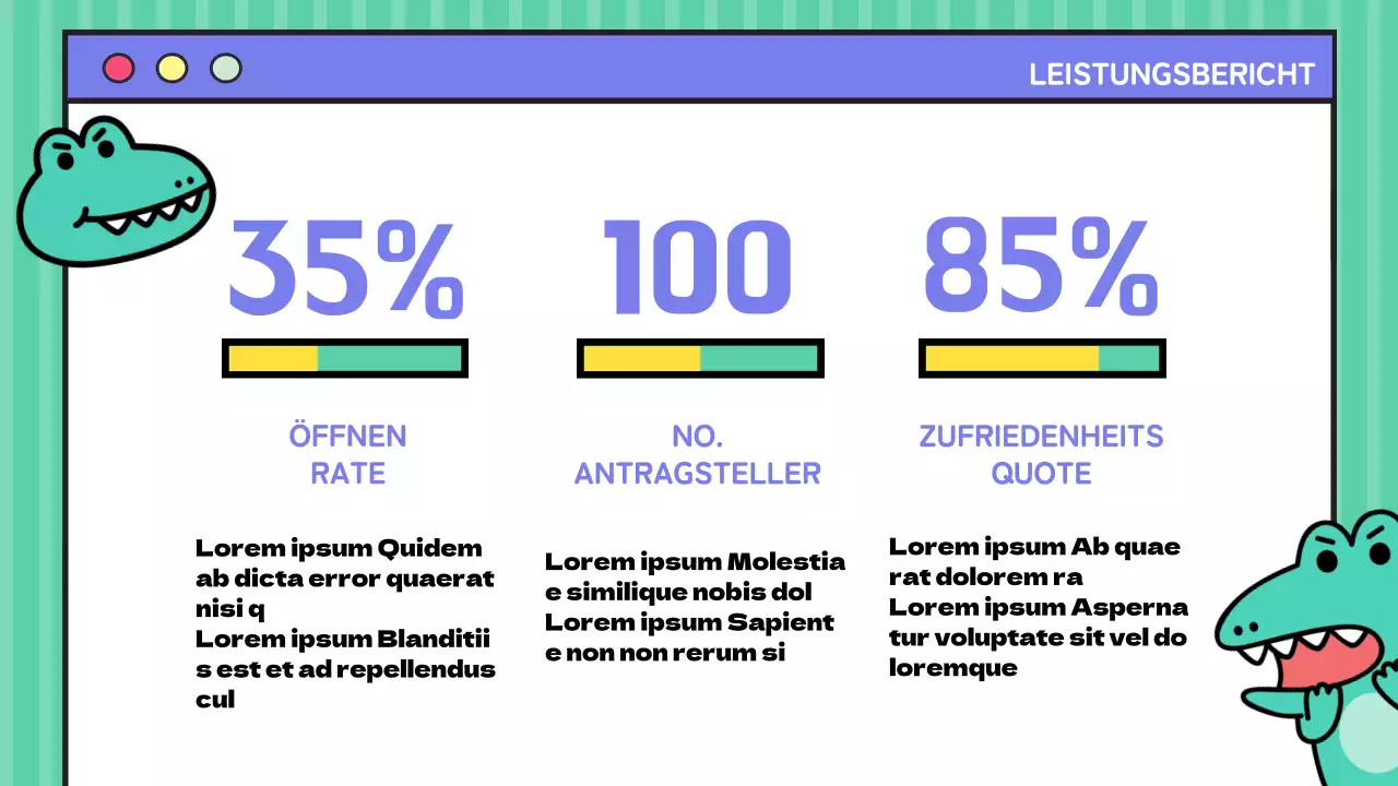 Gelb und Lila Trendy Marketing Studie Notizen Bericht