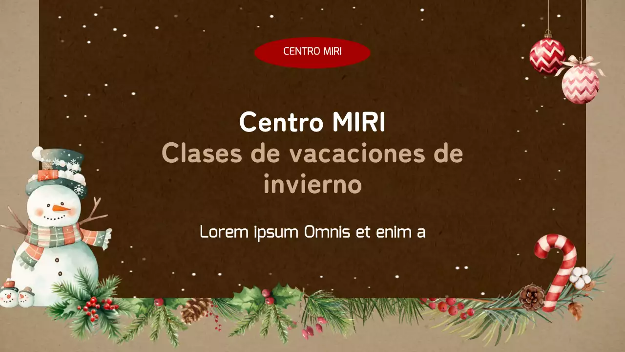 Guía de formación de voluntarios para las vacaciones de invierno