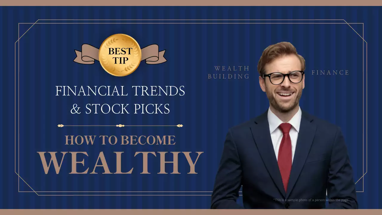 Blue Professional Finance Guide YouTube Thumbnail