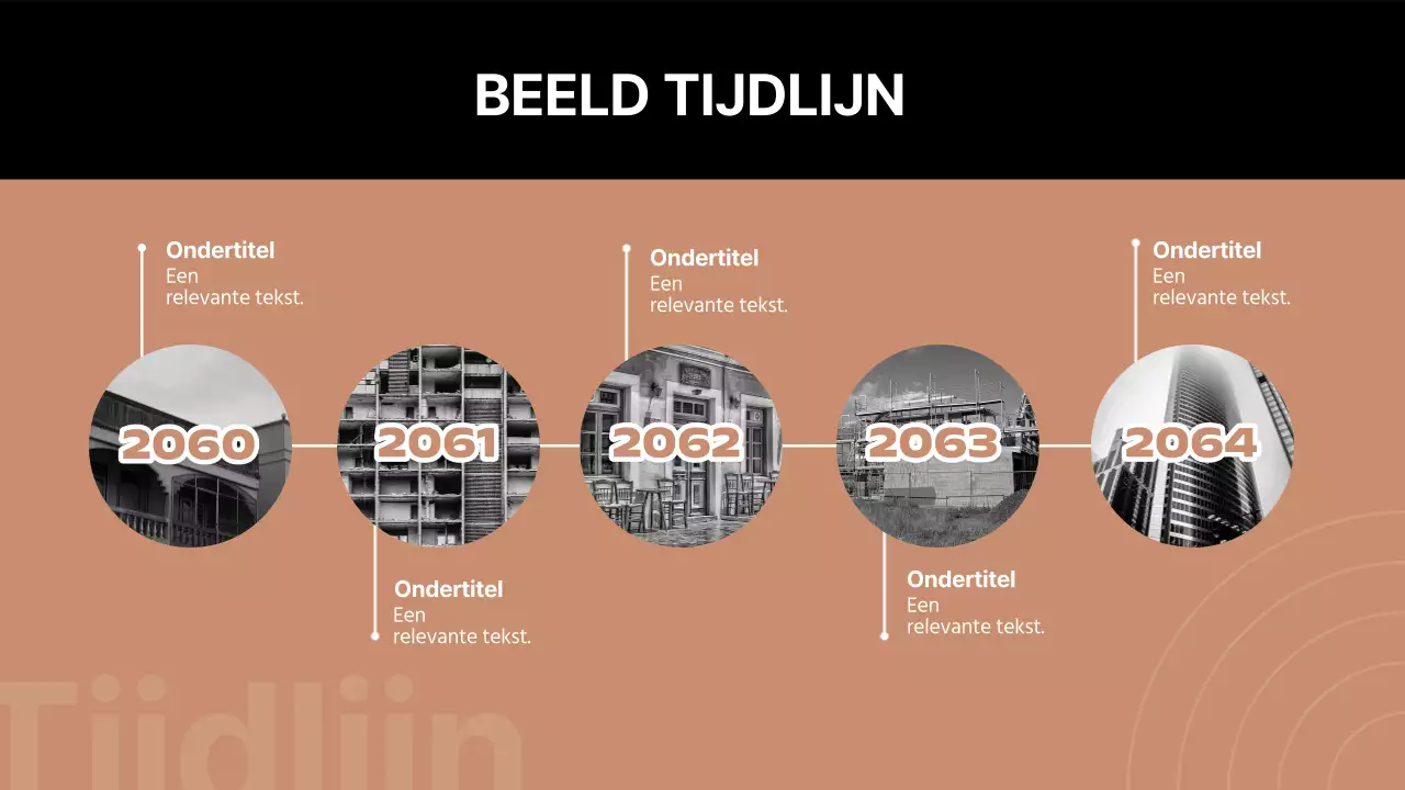 Bruin en Zwart Minimal Multiple Layout Pagina's Rapport