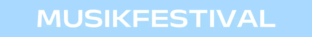 White's Konzept für Musikfestival-Typografie