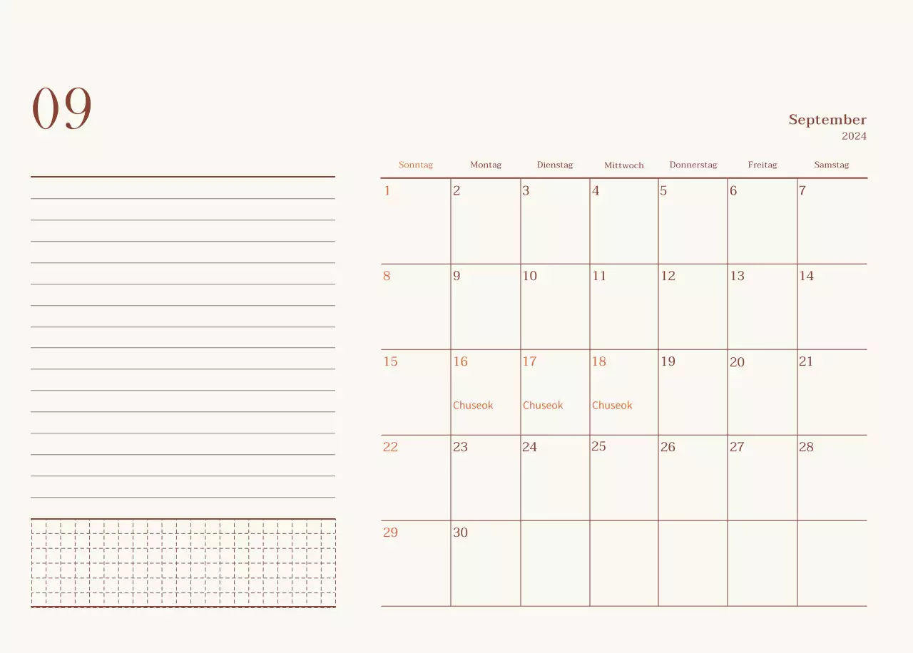 Emotionales Cafe-Fotolayout in Beige und Braun