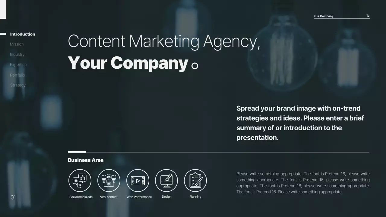 Teal Modern 회사 프로필 프레젠테이션