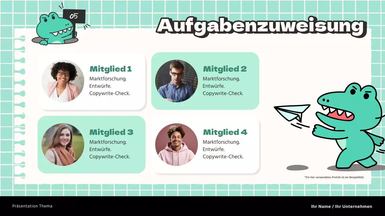 Mint und weiß trending marketing research note report