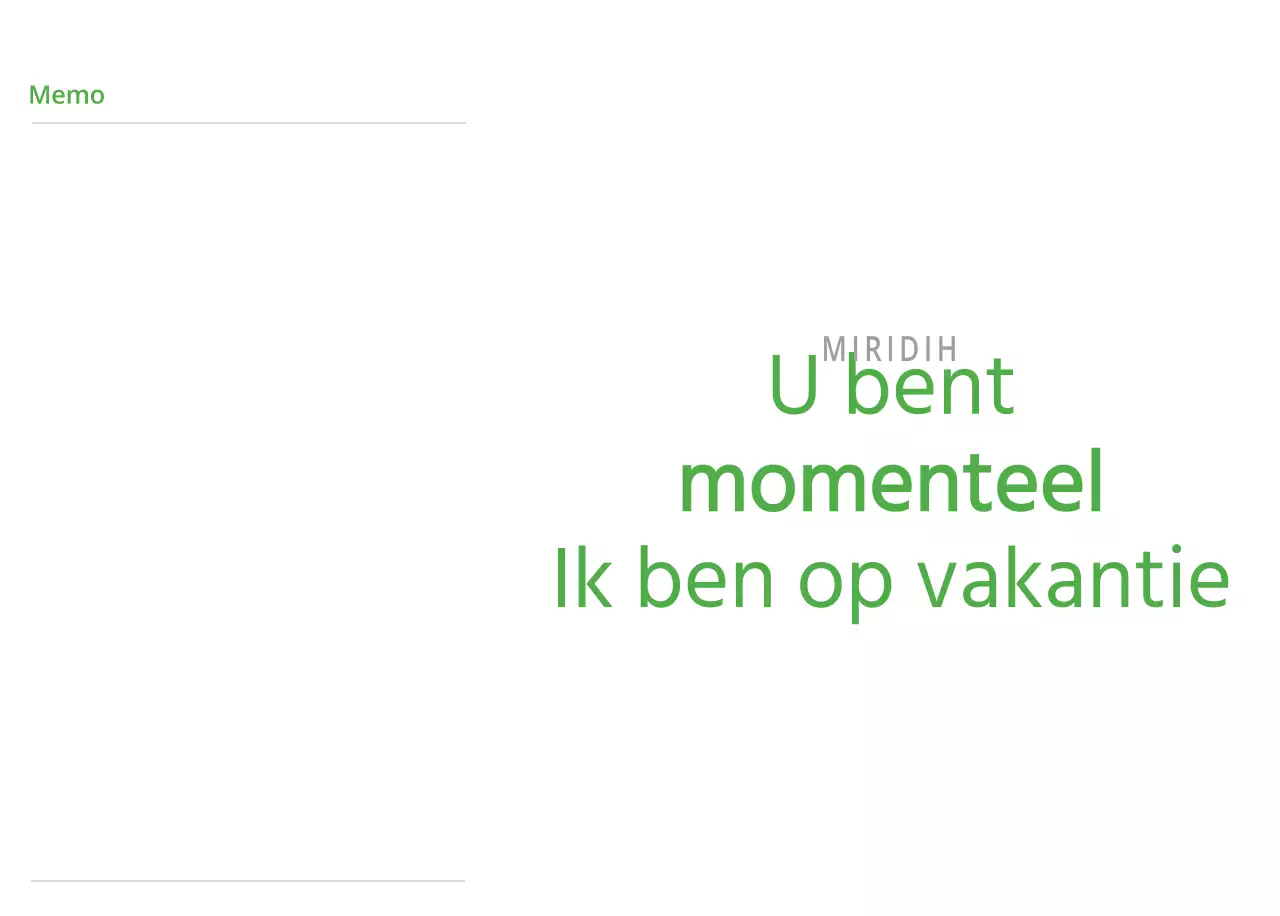 Schattige geïllustreerde groene bureaukalender met familiethema