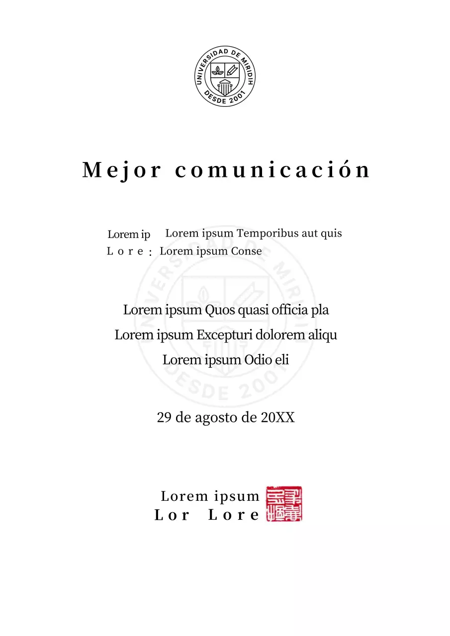 Sencillo premio al mejor trabajo universitario con concepto de formulario de premio escolar