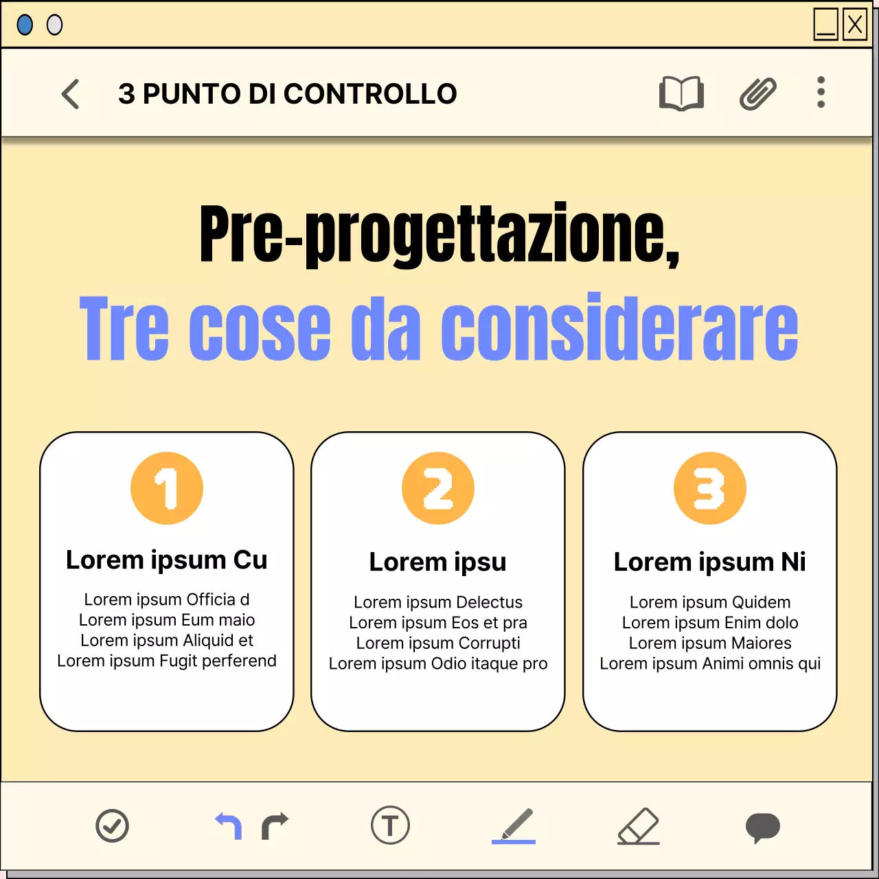 Una guida alla pianificazione della carriera con un concetto di blocco note giallo e kitsch.